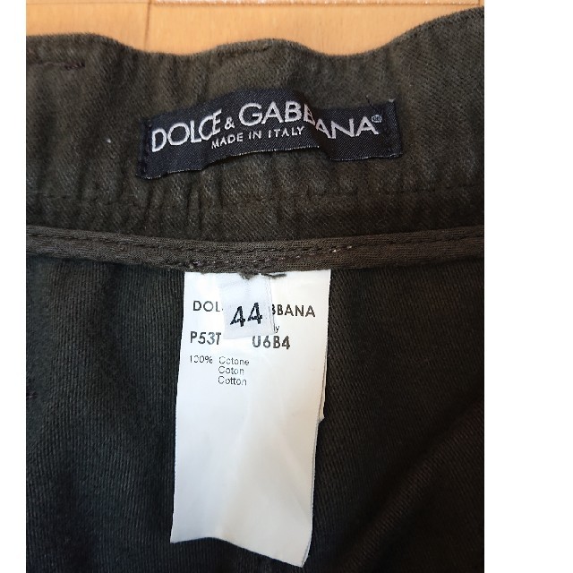 DOLCE&GABBANA(ドルチェアンドガッバーナ)のDOLCE&GABBANA モルスキンワイドパンツ メンズのパンツ(その他)の商品写真