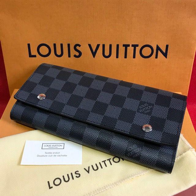 超熱 LOUIS 6516 正規品 長財布 ダミエグラフィット 【未使用】ルイ