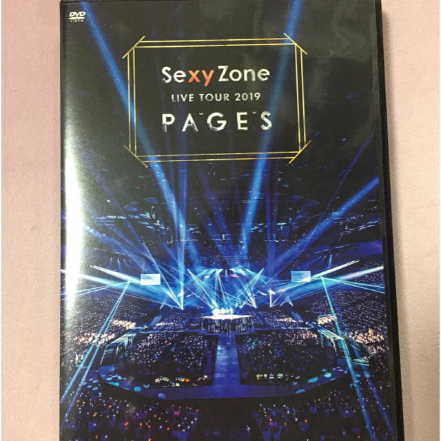 Sexy Zone(セクシー ゾーン)のSexy Zone LIVE TOUR 2019 PAGE通常盤 エンタメ/ホビーのDVD/ブルーレイ(アイドル)の商品写真