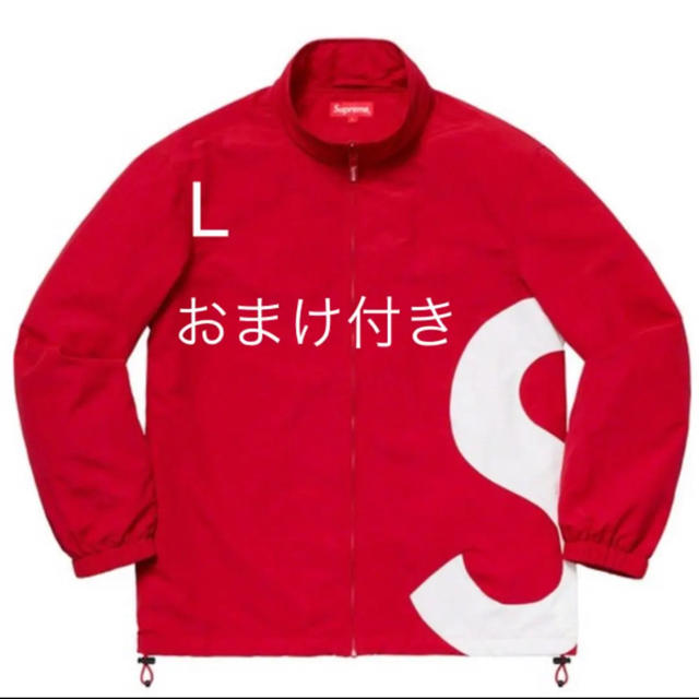 L supreme S Logo Track Jacket Red レッド 赤メンズ