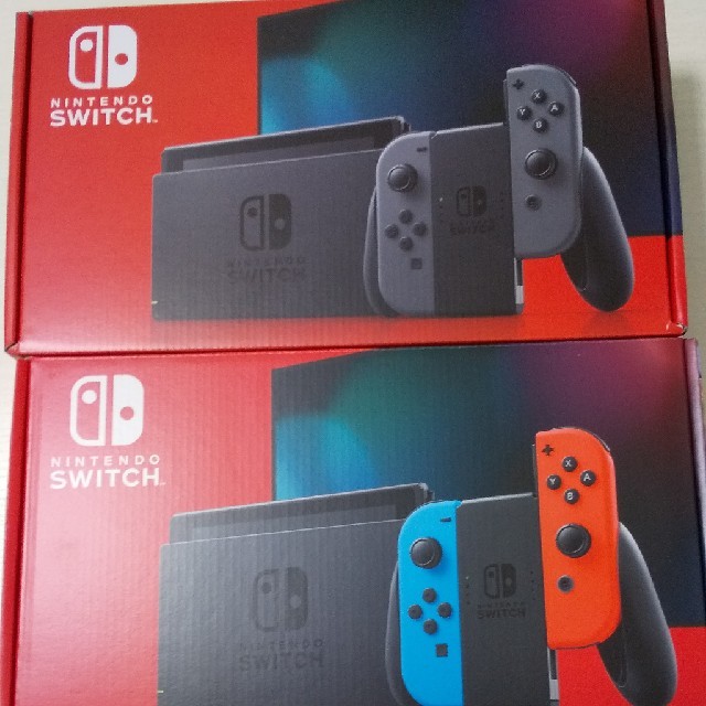 新型 Switch 二台セット 新品未開封