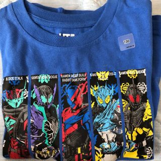 ユニクロ(UNIQLO)のUNIQLO 仮面ライダーコラボ半袖Tシャツ(100)(Tシャツ/カットソー)