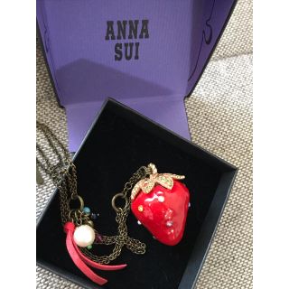 アナスイ(ANNA SUI)のANNA SUI アナスイ いちごネックレス(ネックレス)