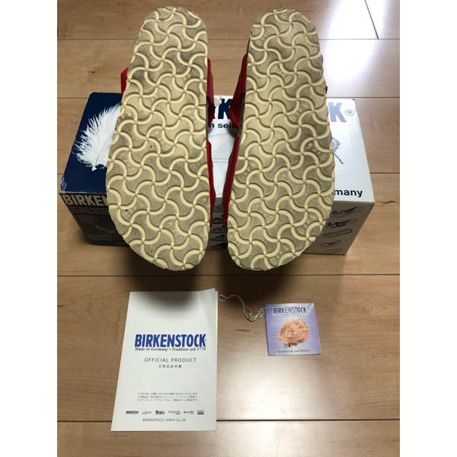 BIRKENSTOCK(ビルケンシュトック)のビルケンシュトック Rioリオ サンダル36☆レッド レディースの靴/シューズ(サンダル)の商品写真