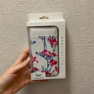 マーキュリーデュオ(MERCURYDUO)の【美品】MERCURY DUO iPhone6/6s 手帳型ケース(iPhoneケース)