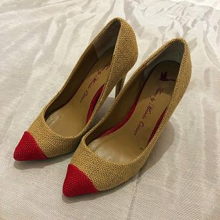 ツルバイマリコオイカワ バイカラー ハイヒール/パンプス(レディース ...