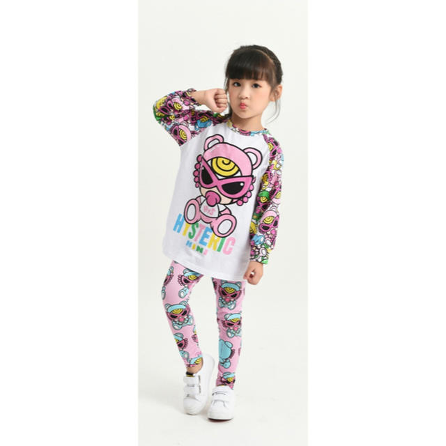 HYSTERIC MINI(ヒステリックミニ)の女の子 90cm ロンT キッズ/ベビー/マタニティのキッズ服女の子用(90cm~)(Tシャツ/カットソー)の商品写真