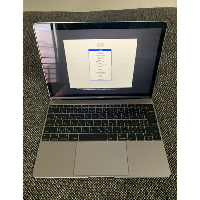 MacBook12 2017 512GB スペースグレイ＋おまけ(充電15回)