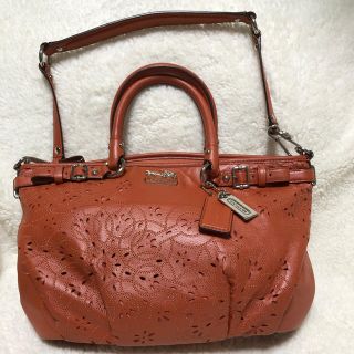 コーチ(COACH)のcoach 極美品 2wayバック 国内直営店購入(ハンドバッグ)