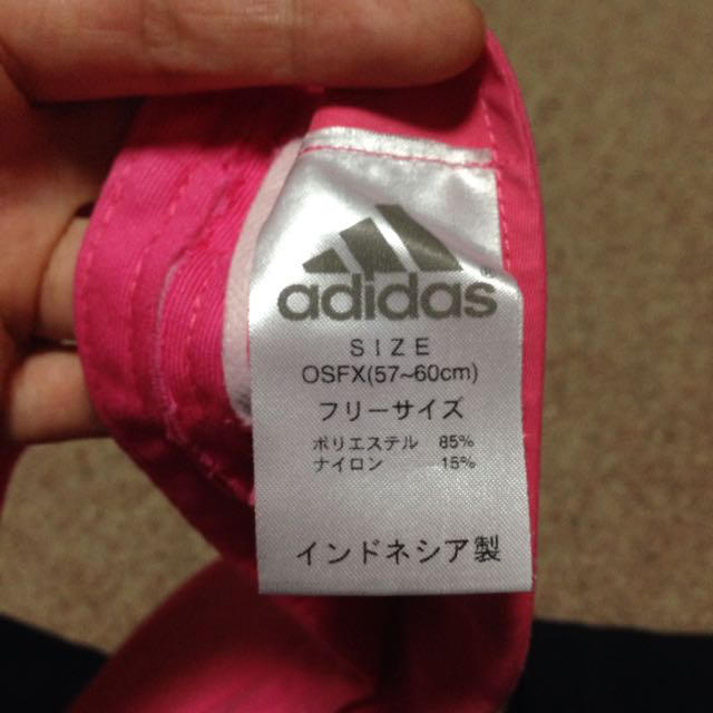 adidas(アディダス)のadidasのサンバイザー レディースの帽子(その他)の商品写真