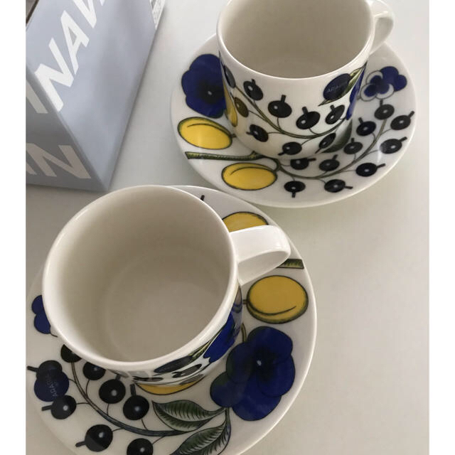 値下げ 新品ARABIA アラビア コーヒカップ&ソーサー - phillipsturismo.mx