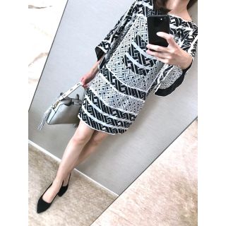 ダイアンフォンファステンバーグ(DIANE von FURSTENBERG)の【美品✨】ダイアンフォンファステンバーグ✨サイズ2✨シルク100%✨ワンピース(ひざ丈ワンピース)