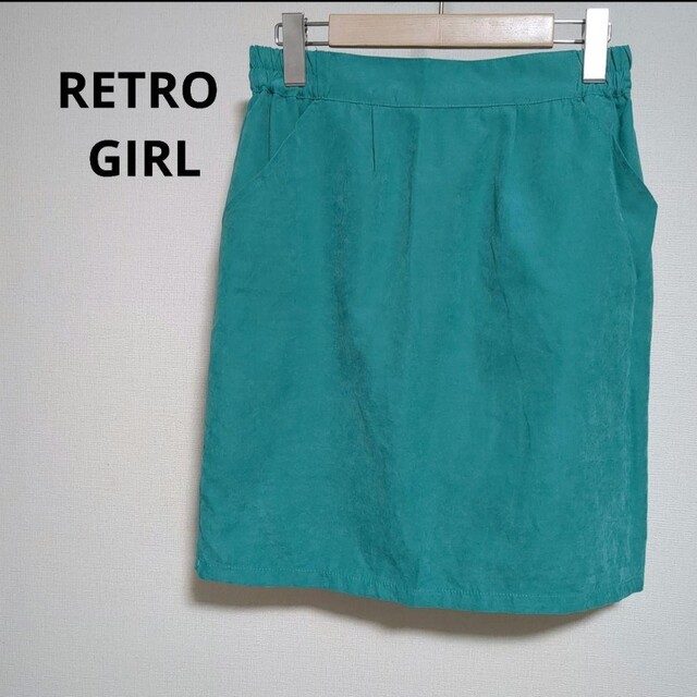RETRO GIRL(レトロガール)のRETRO  GIRL  膝丈スカート スカート レディースのスカート(ひざ丈スカート)の商品写真