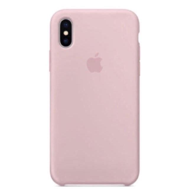 Apple(アップル)のiPhoneX純正シリコーンケース ピンクサンド 新品未開封 1️⃣ スマホ/家電/カメラのスマホアクセサリー(iPhoneケース)の商品写真