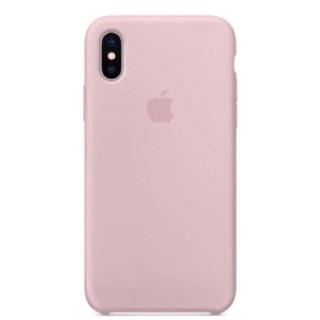 アップル(Apple)のiPhoneX純正シリコーンケース ピンクサンド 新品未開封 1️⃣(iPhoneケース)
