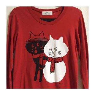 ネネット(Ne-net)のにゃー 雪だるま(Tシャツ(長袖/七分))