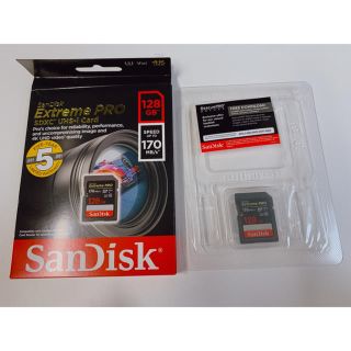 サンディスク(SanDisk)のSanDisk SDXCカード 128GB Extreme Pro(その他)