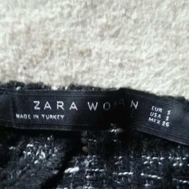 ZARA(ザラ)のZARA.  ツイードトップス レディースのトップス(カットソー(長袖/七分))の商品写真