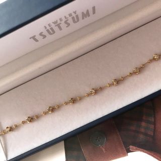 ジュエリーツツミ(JEWELRY TSUTSUMI)の【akigumi様専用】ジュエリーツツミ K18YGブレスレット 1ct(ブレスレット/バングル)