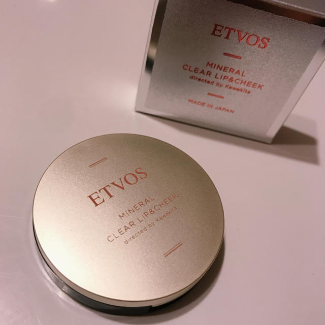 ETVOS(エトヴォス)のETVOS チーク リップ クリームチーク エトヴォス ほぼ未使用 コスメ/美容のベースメイク/化粧品(チーク)の商品写真