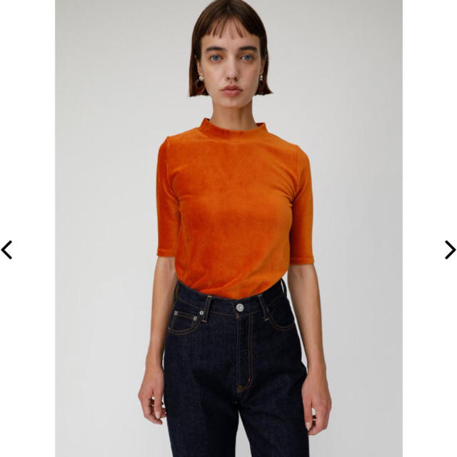 moussy(マウジー)の美品❗️マウジー コーデュロイ ハイネックトップス レディースのトップス(カットソー(長袖/七分))の商品写真