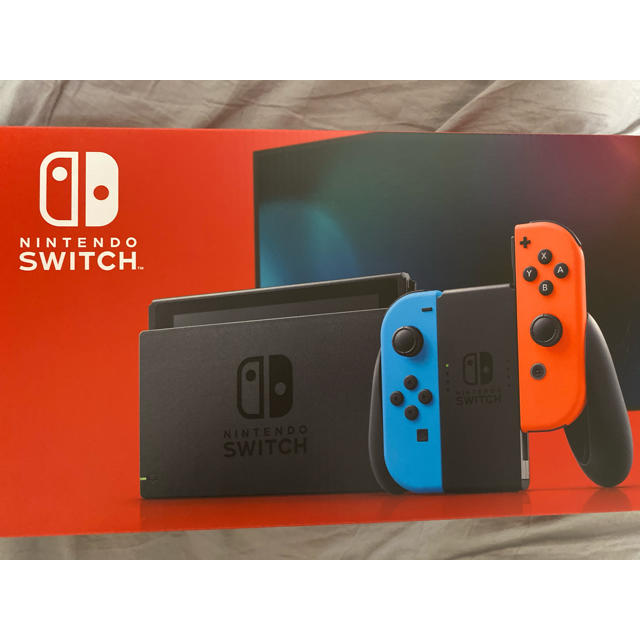 Nintendo Switch - 4台 新型 新品 保証有 ニンテンドー スイッチ ネオンブルー ネオンレッド