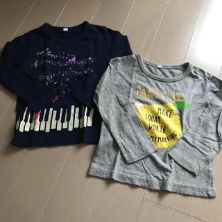 シマムラ(しまむら)の100＊ロンT2枚セット(Tシャツ/カットソー)