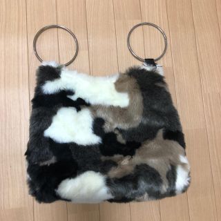 ザラ(ZARA)のZARA ファーバッグ(ハンドバッグ)