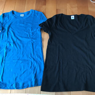 プチバトー(PETIT BATEAU)のプチバトー　Tシャツ　美品　4枚セット(Tシャツ(半袖/袖なし))