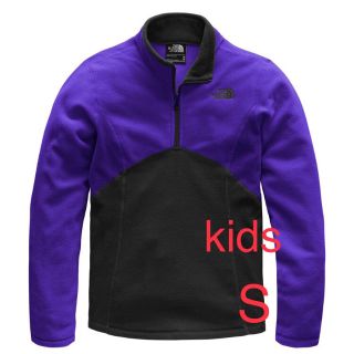 ザノースフェイス(THE NORTH FACE)のノースフェイス フリース 子供 キッズ ガールズ 1/4 ジップ プルオーバー(ジャケット/上着)