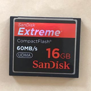 サンディスク(SanDisk)の値下げ  CFカード メモリー16GB(デジタル一眼)