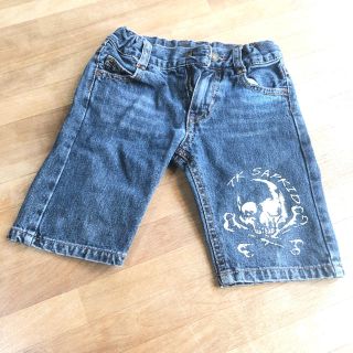 ザショップティーケー(THE SHOP TK)のTKSK スカルデニムパンツ 100cm(パンツ/スパッツ)