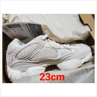 アディダス(adidas)の23cm YEEZY 500 Bone White(スニーカー)