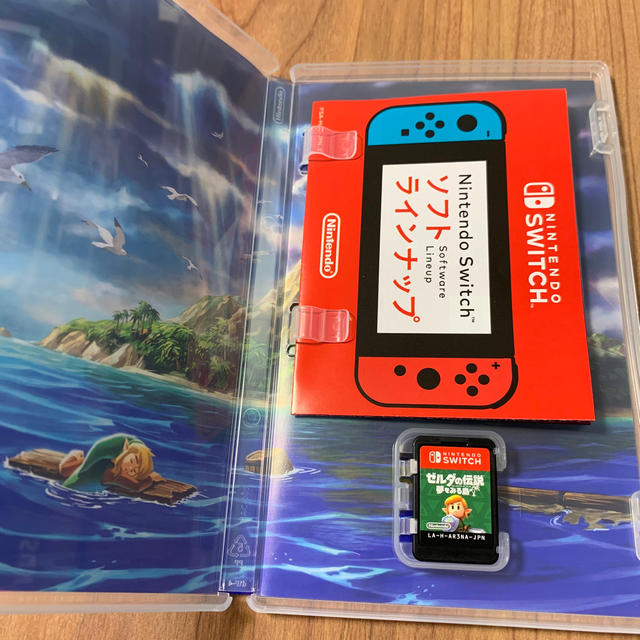 Nintendo Switch(ニンテンドースイッチ)のゼルダの伝説 夢をみる島 スイッチ ソフト ゼルダ 任天堂スイッチ 任天堂 エンタメ/ホビーのゲームソフト/ゲーム機本体(家庭用ゲームソフト)の商品写真