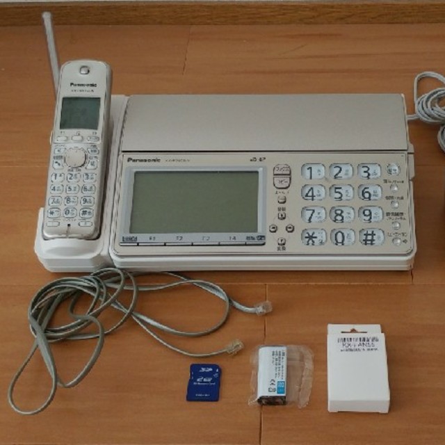 Panasonic(パナソニック)のFAX電話機　Panasonic　KX-PD603-N インテリア/住まい/日用品のオフィス用品(オフィス用品一般)の商品写真