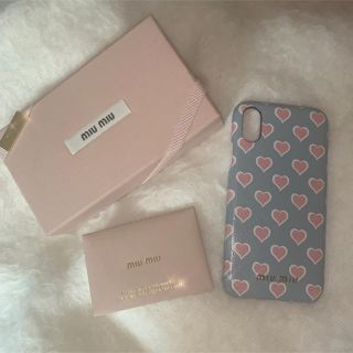 ミュウミュウ(miumiu)の。様専用♡ マドラスレザー X.XS iPhoneカバー(iPhoneケース)