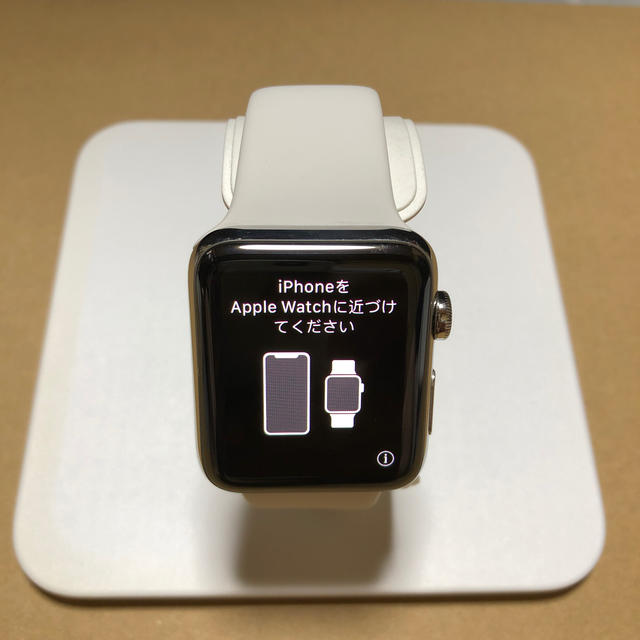 サイズはどのくらいですかapple watch series 3 42mm GPS