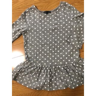 ギャップキッズ(GAP Kids)のドット柄チュニック ♥︎ティシャツ(Tシャツ/カットソー)