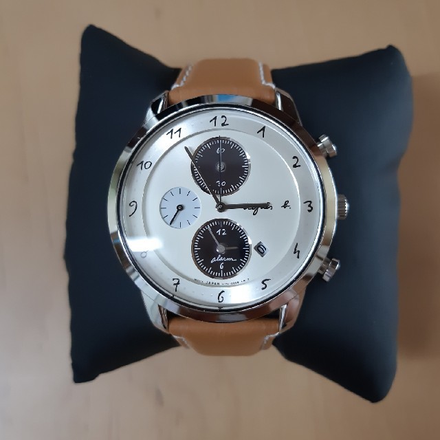 agnes b.(アニエスベー)のアニエスb　メンズ　マルチェロ　ソーラー レディースのファッション小物(腕時計)の商品写真