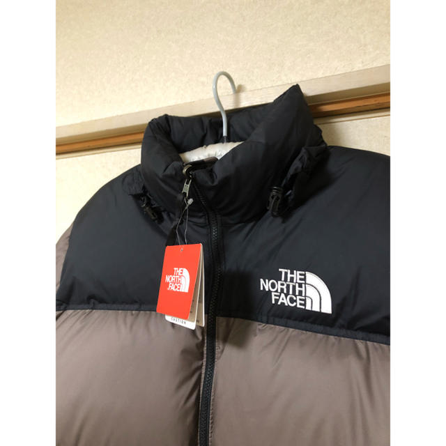 【新品・未使用】THE NORTH FACE ヌプシ ダウン 茶灰×黒 XL