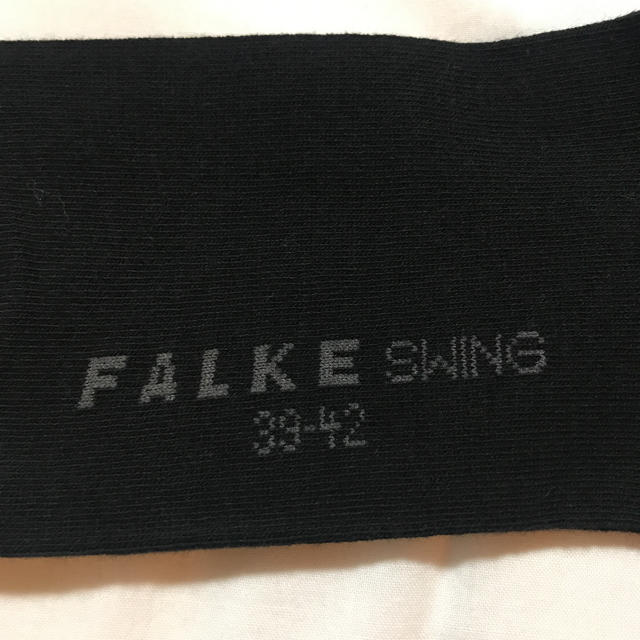 UNITED ARROWS(ユナイテッドアローズ)のFALKE メンズ 靴下 新品未使用 黒 ファルケ メンズのレッグウェア(ソックス)の商品写真