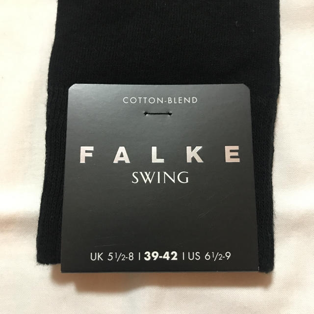 UNITED ARROWS(ユナイテッドアローズ)のFALKE メンズ 靴下 新品未使用 黒 ファルケ メンズのレッグウェア(ソックス)の商品写真