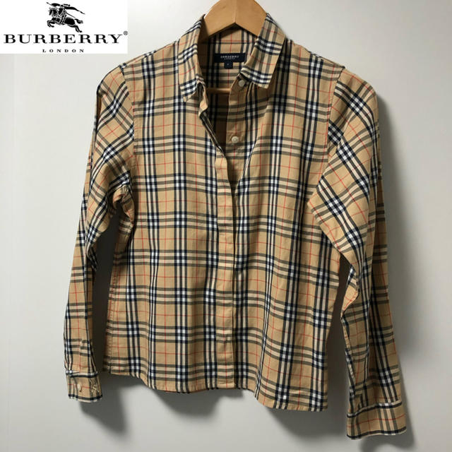 BURBERRY(バーバリー)のBURBERRY LONDON ノバチェック フライフロント シャツ レディースのトップス(シャツ/ブラウス(長袖/七分))の商品写真