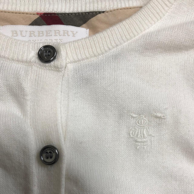 BURBERRY(バーバリー)のバーバリー☆カーディガン☆92 キッズ/ベビー/マタニティのキッズ服女の子用(90cm~)(カーディガン)の商品写真