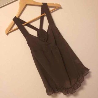 ユナイテッドアローズ(UNITED ARROWS)の♡アローズ♡シフォンキャミソール♡(キャミソール)