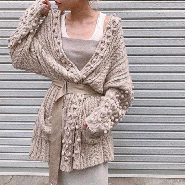 TODAYFUL TODAYFUL Aran Knit Cardigan