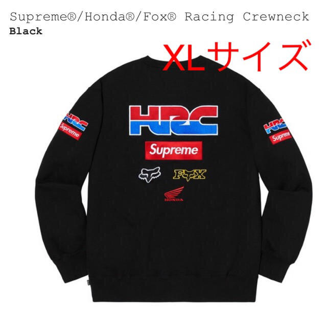 XL Supreme HONDA Fox Racing Crewneck