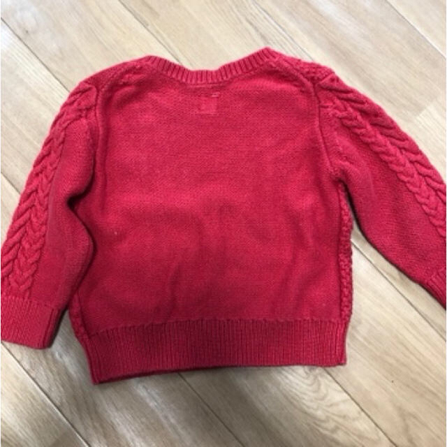 babyGAP(ベビーギャップ)のベビー服　ニット キッズ/ベビー/マタニティのキッズ服女の子用(90cm~)(ニット)の商品写真