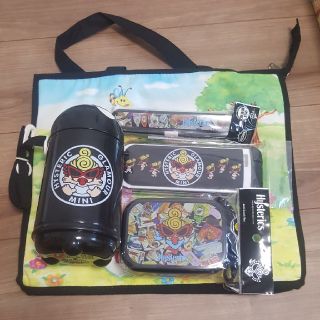 ヒステリックミニ(HYSTERIC MINI)の値引き中☺ランチボックスセット☆ヒステリックミニ(弁当用品)