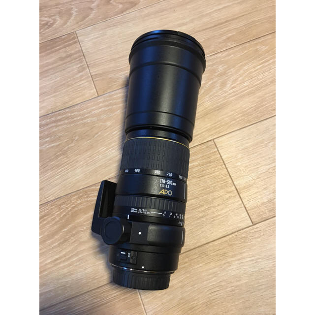 SIGMA(シグマ)のSIGMA APO 170-500mm キャノンに使用 スマホ/家電/カメラのカメラ(レンズ(ズーム))の商品写真